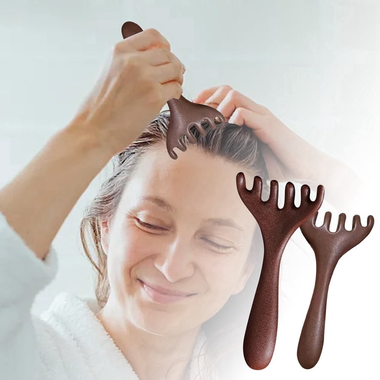 Six Massage Comb Manual Scalp Massager Scraping Comb Scraping