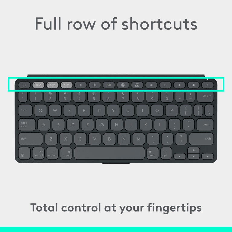Logitech Keys-to-GO 2 Portable Wireless iPad Keyboard with Built