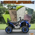 thumbnail image 6 of Joyracer ATV for Kids, 24 Volt Ride on Toys for Toddlers, 800W 4 Wheeler with 2 XL Seater, EVA Tires Power Car Wheels with Remote, Knee Pad, Music, Bluetooth, USB, Blue, 6 of 12