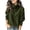 Army Green, variant on Turtleneck Pullover for Women Fleece Lined Long Sleeve Raglan Sleeve Sweater Casual Fall Winter Top