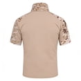 thumbnail image 5 of GrmtClth Men's Golf Polos Lightweight Short Sleeve Camo Print Casual 2026 Summer Trendy Athletic Performance Collar Shirt Khaki 4XL, 5 of 5
