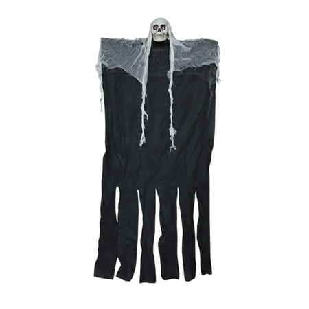 

DESTYER Halloween Props Window Curtains Black Pendant Skeleton Door Party Decors Black