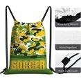 thumbnail image 4 of wqlpp-GIVOTIN Drawstring Backpack Waterproof Gym Drawstring Bags Sports String Bag Camo Sackpack, Soccer Drawstring Bags-camo Green, Soccer Drawstring Backpacks, 4 of 4