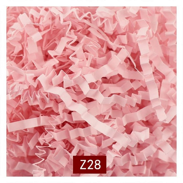 HLONK Feildoo Shredded Tissue Luxury Soft Paper Gift Box Hamper Packaging Filler Recyclable 3.53oz/100g A#Red PR3283