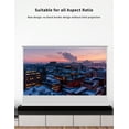 thumbnail image 4 of S Electric Tension Floor Screen With White Cinema Material【Recommended For Normal/Standard/Long Throw Projector Use】, 4 of 5