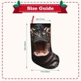 thumbnail image 3 of Lsque Playful Baby Hippo Splash Pattern 18 Inch Christmas Stockings, Festive Holiday Stocking for Christmas Decorations Holiday Decor, 3 of 8