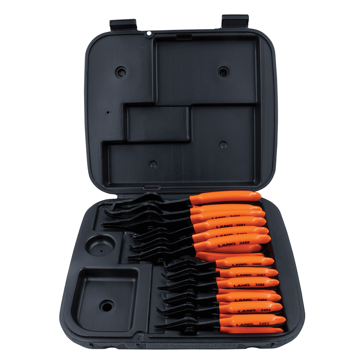 Lang 3495 12-Piece Combination Internal and External Retaining Ring Pliers Set