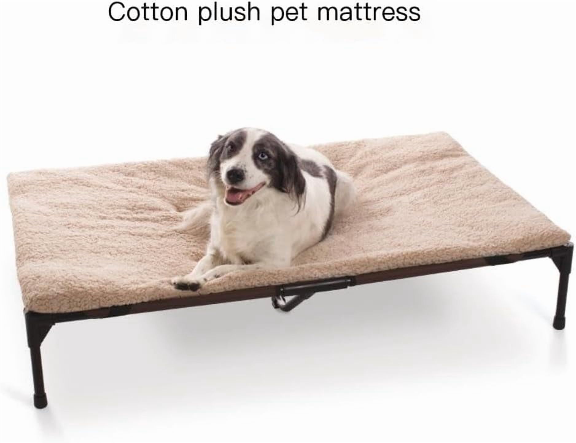 Pet Bed Cat Bed Camp Bed Universal for All Seasons, Detachable and Washable Off The Ground, Summer Pet Supplies Dog Bed Pet Beds for Cats(A,XL-80 * 125 * 22.5cm)