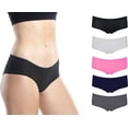 thumbnail image 1 of Women's Boy Shorts Underwear Lot of 5-10 Pack Cotton Assorted Solid Colors, 1 of 8