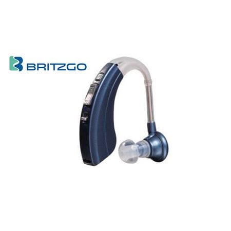 - Britzgo Hearing Aid Amplifier BHA-220, 500hr Battery Life,