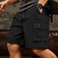 thumbnail image 2 of Awdenio Men's Shorts Lightweight Cargo Shorts Toddler Quick Dry Pull-On Hiking Shorts for Sports Outdoor with Pockets, 2 of 9