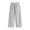 Grey, variant on TIREOW Girls Straight Wide Leg Sweatpants Elastic High Waist Drawstring Sports Pants Solid Color Daily Wear Streetwear Pants