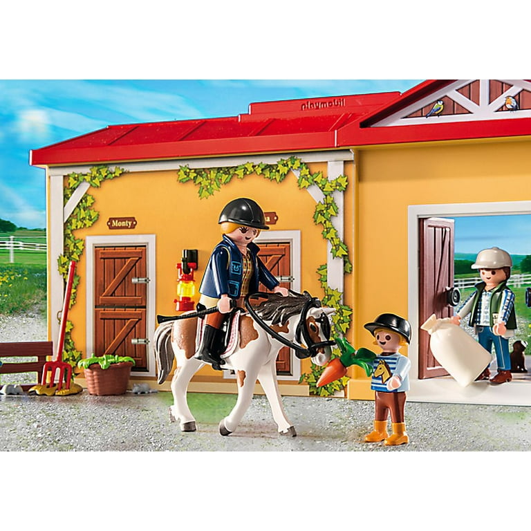 Playmobil Country Take Along Horse Stable Set #5348 