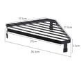 thumbnail image 6 of Fiocias Multipurpose Triangle Pot Rack Utensils Holder Cookware Rack Drainer Rack Dish Black, 6 of 6