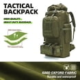 thumbnail image 2 of Mochila de Senderismo y Camping King'sGuard 100L con Sistema Molle, 2 of 7
