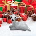thumbnail image 1 of Fiudx Figuras de Reno, Juego de Decoración Navideña, Elegante Ciervo Sika de Pie y Reno Navideño, Regalo de Decoración para El Hogar, Multiusos para Bodas y Festividades, Tamaño 12 X 5 X 11 Cm, 1 of 5