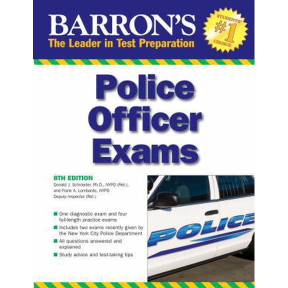 Pre-Owned Barron's Police Officer Exam (BARRON'S POLICE OFFICER EXAMINATION) (Paperback) 0764140914 9780764140914
