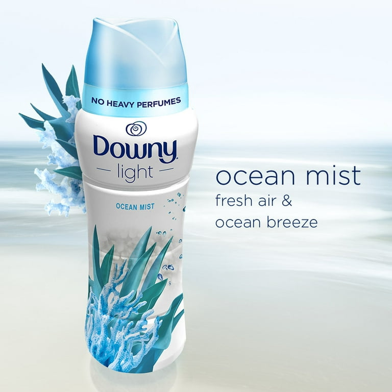 Downy Beads Light Ocean Mist In Wash Scent Booster Beads 12.2 Oz., Dryer  Sheets & Scent Boosters, Household
