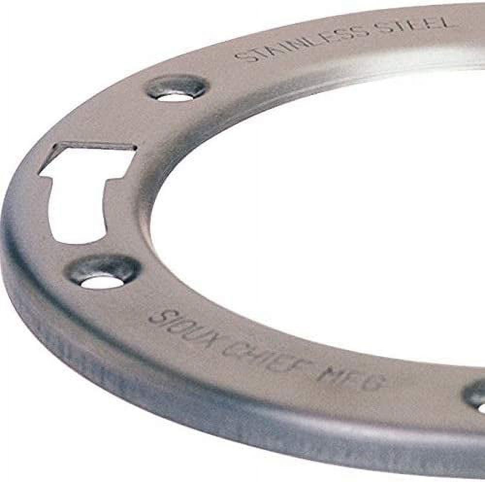 Sioux Chief Mfg 886-MR 866-S3I S/S Closet Flange Ring Pack of 1 Stainless Steel - image 3 of 3