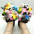 thumbnail image 3 of Women's Summer Cartoon Finger Puppet Slippers - Funny and Cozy Animal-Themed Indoor Shoes for Girls & Adults, 3 of 5