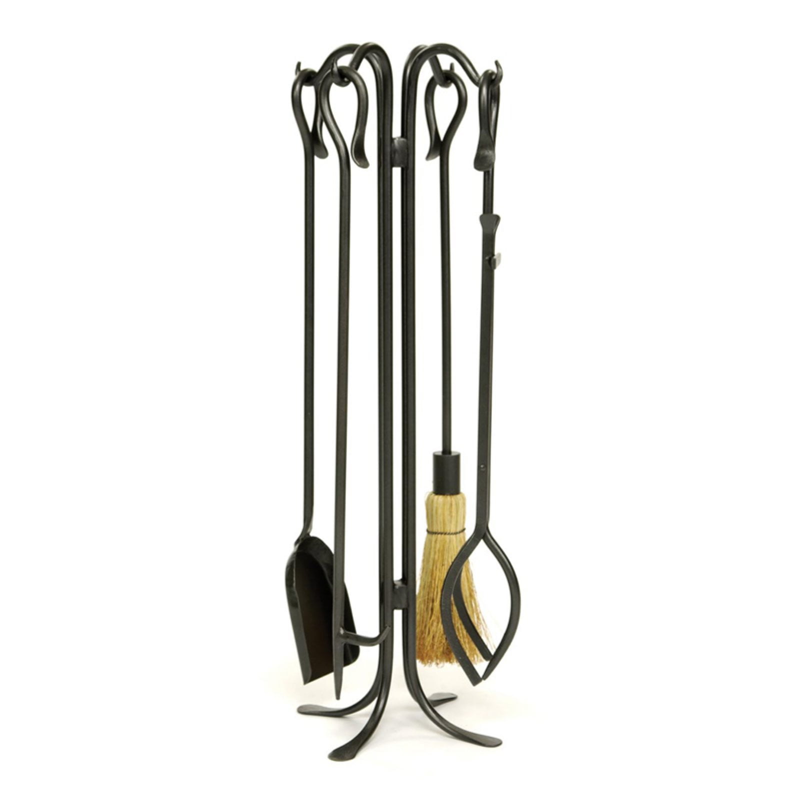 Minuteman International Hearth Hooks 5 Pc Fireplace Tool Set