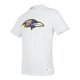 thumbnail image 4 of NFL Playera Aficionado Básica Baltimore Ravens Blanco para Hombre, Talla Mediana, 4 of 9