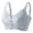 Grey, variant on Women's Transparent Strap Cordless Backless Bra Green 90
