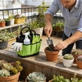 thumbnail image 6 of Tool Bag Gardening Tote, Multi-pocket Storage Organizer, Oxford Cloth Material, Portable Garden Tool Kit, Green Printed Design, Topliu, 6 of 6