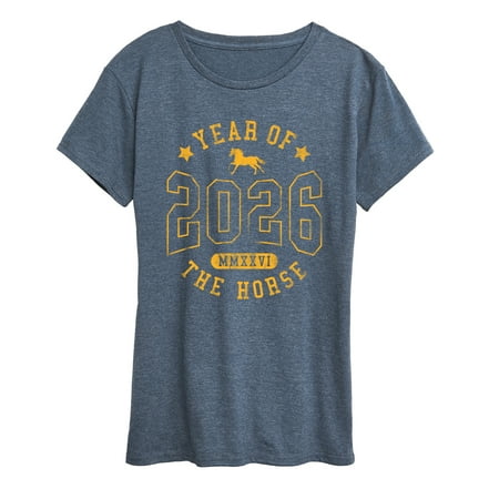 Instant Message - 2026 Year of the Horse - Women's Short Sleeve Graphic T-Shirt