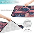 thumbnail image 3 of Washable Pet Pee Pads with Super Absorbent Reusable Training Pads for Dogs & Cats Flamingos and Leopard Print, 3 of 7