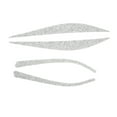 thumbnail image 3 of 4Pcs Rhinestone Car Headlight Eyebrows Eye Lid Cover Sticker Rearview Mirror Strip Replacement for 3 Series F30, 3 of 14