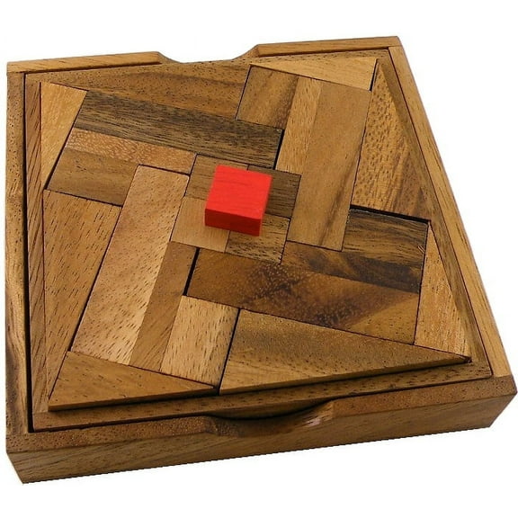 Impossible Square - Wooden Puzzle Brain Teaser