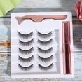 thumbnail image 1 of Magnet Magnet Fanezas Fneelashes Magnetic Liquid Eyeliner Twezers Tool de Maquillaje de Pestañas #035, 1 of 7