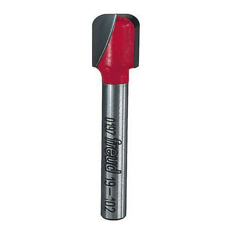 UPC: 0008925385370 | Freud 1/8  Radius Dish Carving Bit with 1/4  Shank (19-102)