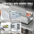 thumbnail image 6 of KFFKFF Countertop Refrigerated Salad Pizza Prep Station 135 W Stainless Guard ETL, 6 of 9