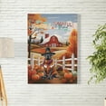 thumbnail image 2 of Thanksgiving Cane Corso Pilgrim Grateful, Thankful, Blessed Fall Welcome Vertical Matte Canvas Poster Italian Mastiff Dog Lover Gifts Idea Wall Art Home Decor - 00021, 2 of 5