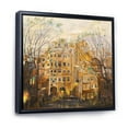 thumbnail image 3 of Designart 'Russian City Yard Landscape' Traditional Framed Canvas Wall Art Print, 3 of 5