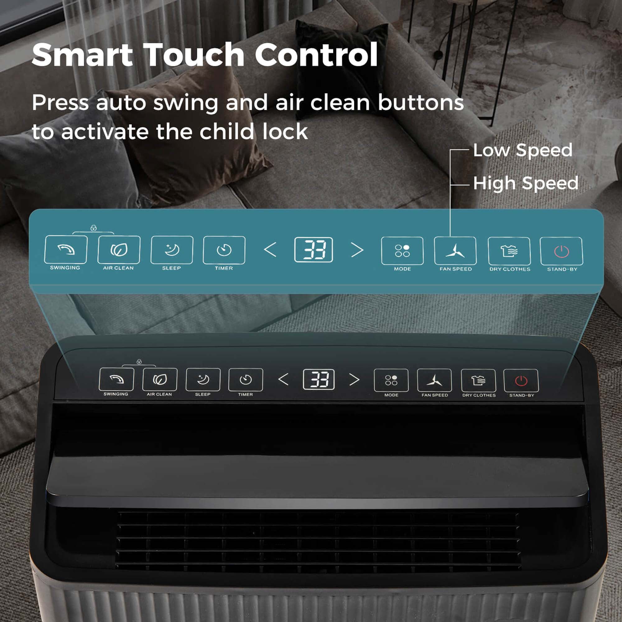 Costway 19-Pint(DOE) 4500 Sq. Ft Dehumidifier for Basement with 4 Modes 3-Color Indicator 24H Timer (MAX 57Pint at 95°F, 90%RH)