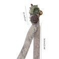 thumbnail image 3 of Long Ribbon Decor Flower Shape Hair Claw Hot Girls Hanfu Chinese Style Flower Ponytail Hair Clip for Woman Girls, 3 of 4
