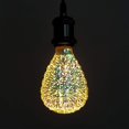 thumbnail image 2 of SHANJIA 4 Pack 3D Firework Bulb, 3D Bulb Decoration E27 AC 85-220V 4W G95 Retro Edison Starry Light Bulb for Holiday Christmas Decoration, 2 of 6