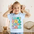 thumbnail image 4 of Shirts for Girls Print Back to School Shirt School Tee Kindergarten Shirts for Girls Kids T Shirt Children Z0C-Blue, 140, 4 of 5