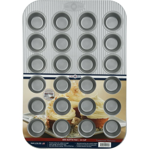 Molde para Hornear USA PAN 24 Compartimentos 1222MF