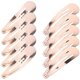 thumbnail image 1 of Retro Hairpin Girls Hair Accessories Simple Design Rectangular Clip Metal 10Pcs, 1 of 5