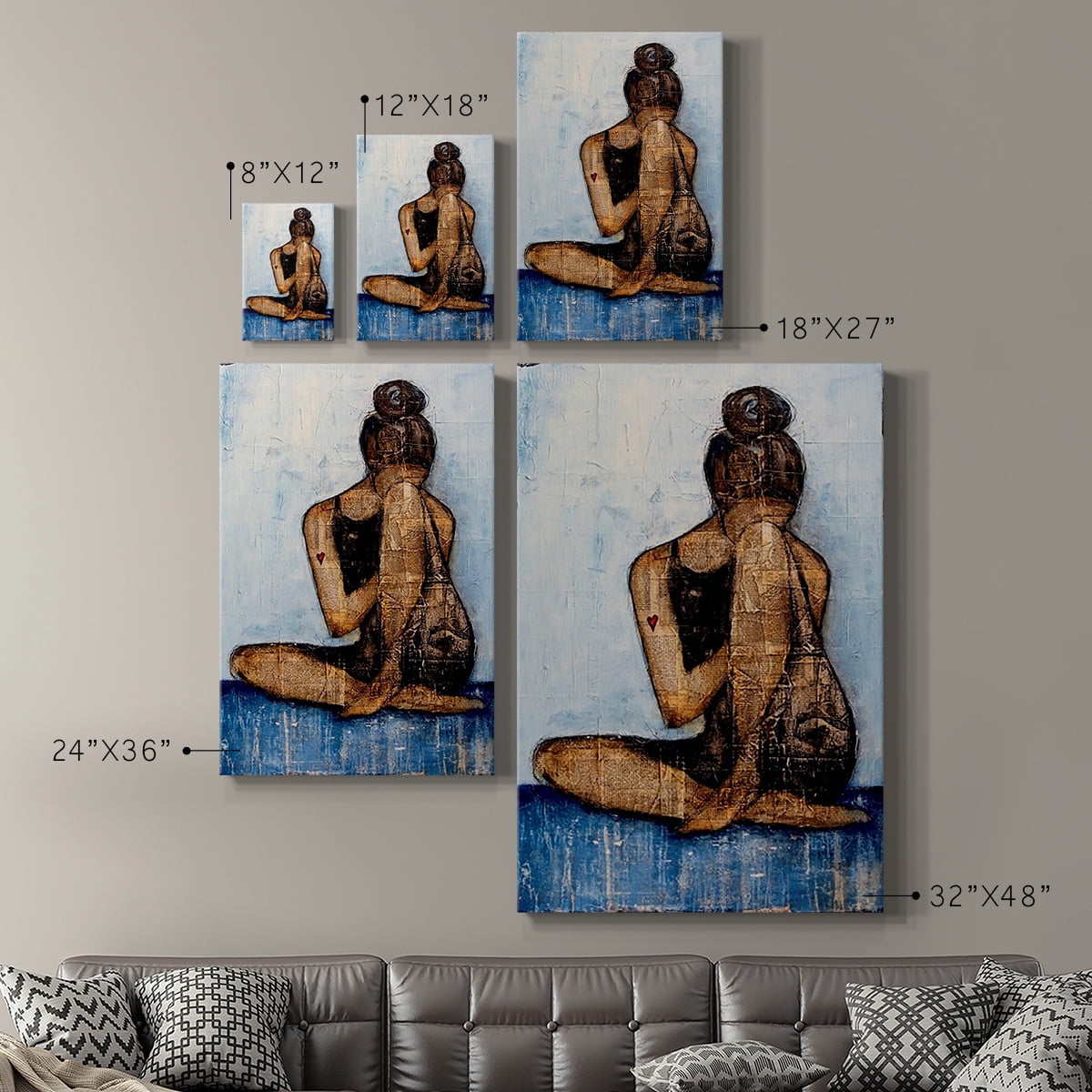 Don't Break My Heart Premium Gallery Wrapped Canvas - Ready to Hang