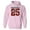 Pink, variant on Christmas North Pole Hoodie Sweatshirt Unisex Large White