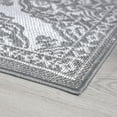 thumbnail image 5 of Alise Rugs Vision French Country Floral Indoor/Outdoor Area Rug Gray/White 5' x 6'11'' 5' x 8' Living Room,Patio,Bedroom Rectangle, 5 of 5