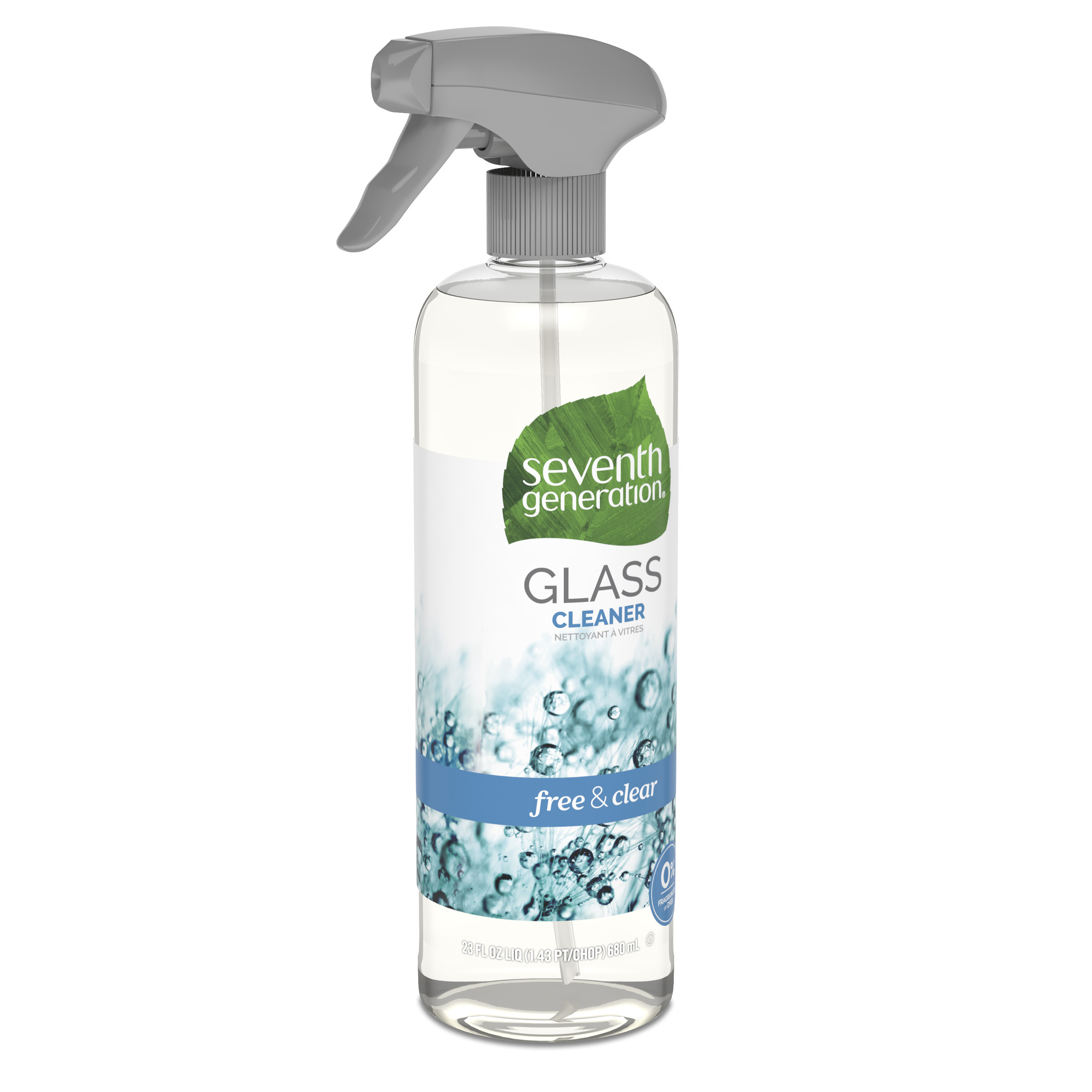 Seventh Generation Glass Cleaner, Free & Clear, 23 oz - image 3 of 6