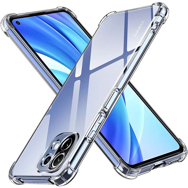 Funda de teléfono de silicona a prueba de golpes con Airbag 3D para Xiaomi Mi 11 Lite 11i 11X 11T Pro, funda trasera suave ultrafina, carcasa protectora para cámara Tan Jianjun unisex