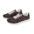 thumbnail image 5 of Psesaysky Music Notes Running Shoes for Students Women Outdoor Comfortable Hiking Shoes Fashionable Print Sneakers, 5 of 7
