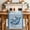 Blue White, variant on Navy Blue Seahorse Table Runner - 36 Inch Long Summer Coastal Bubbles Ocean Waves Cotton and Linen Blended Dress Scarves Farmhouse Table Runner for Kitchen Dining, Coffee Table, 13" x 36"